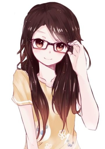 动漫女孩 PNG免抠(600x848)
