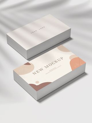 高端大气商务名片样机