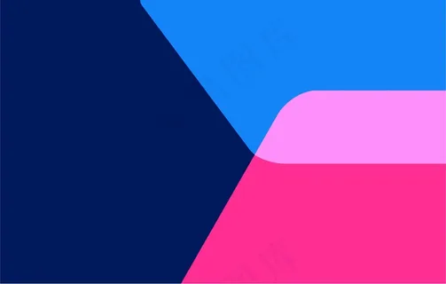 炫彩几何图形背景 几何艺术设计