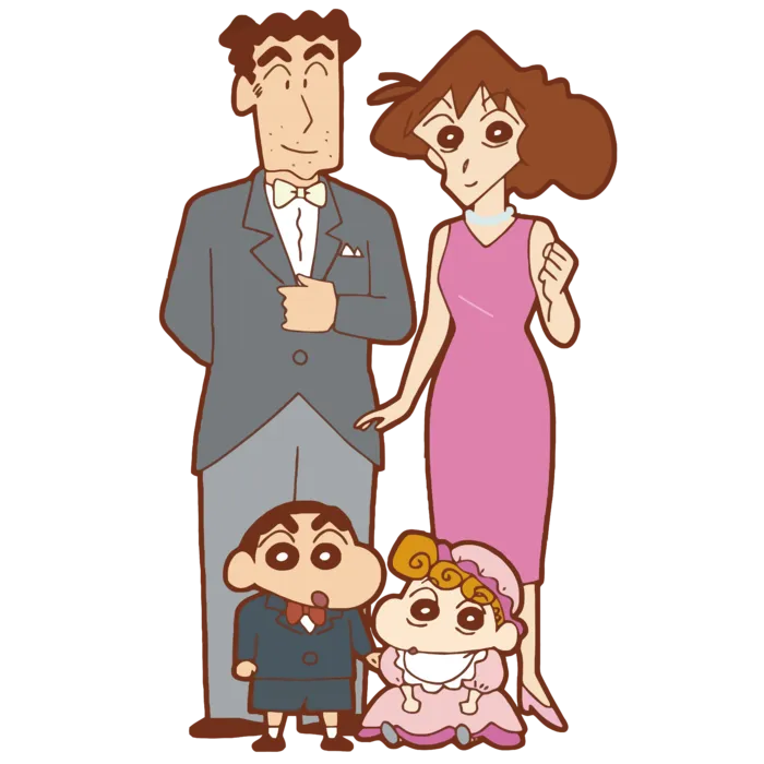 蜡笔小新可爱动画人物免扣素材