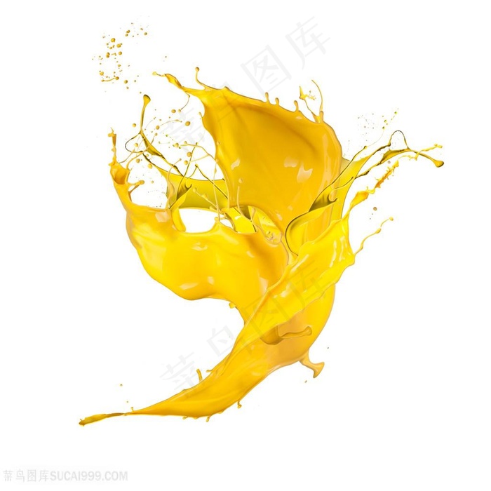 油漆喷溅效果高清图片