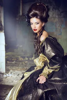 高贵的贵妇人写真图片