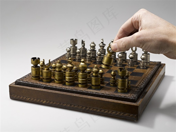 国际象棋比赛摄影图片