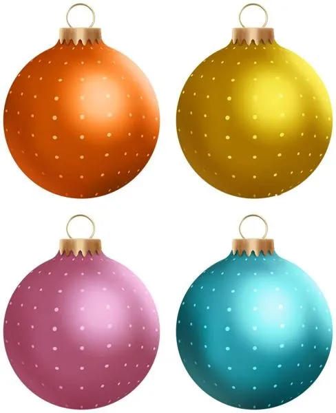 圣诞球小玩意免抠(488x600)