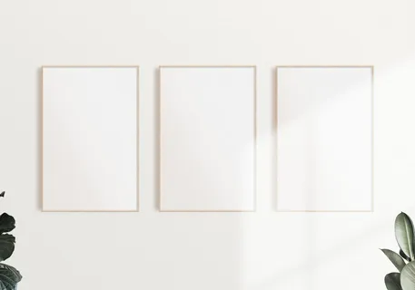 三张相框家居背景vi样机 三张相框家居背景vi样机