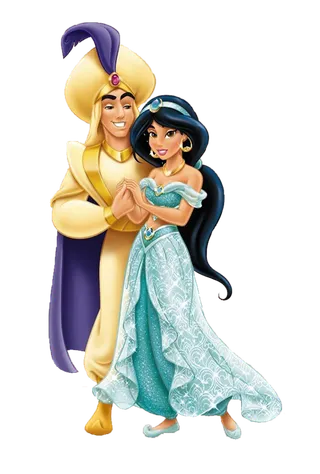 公主王子卡通素材简笔画