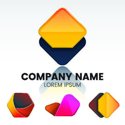 设计公司LOGO素材eps,ai矢量模版下载