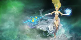 英雄联盟老版风女