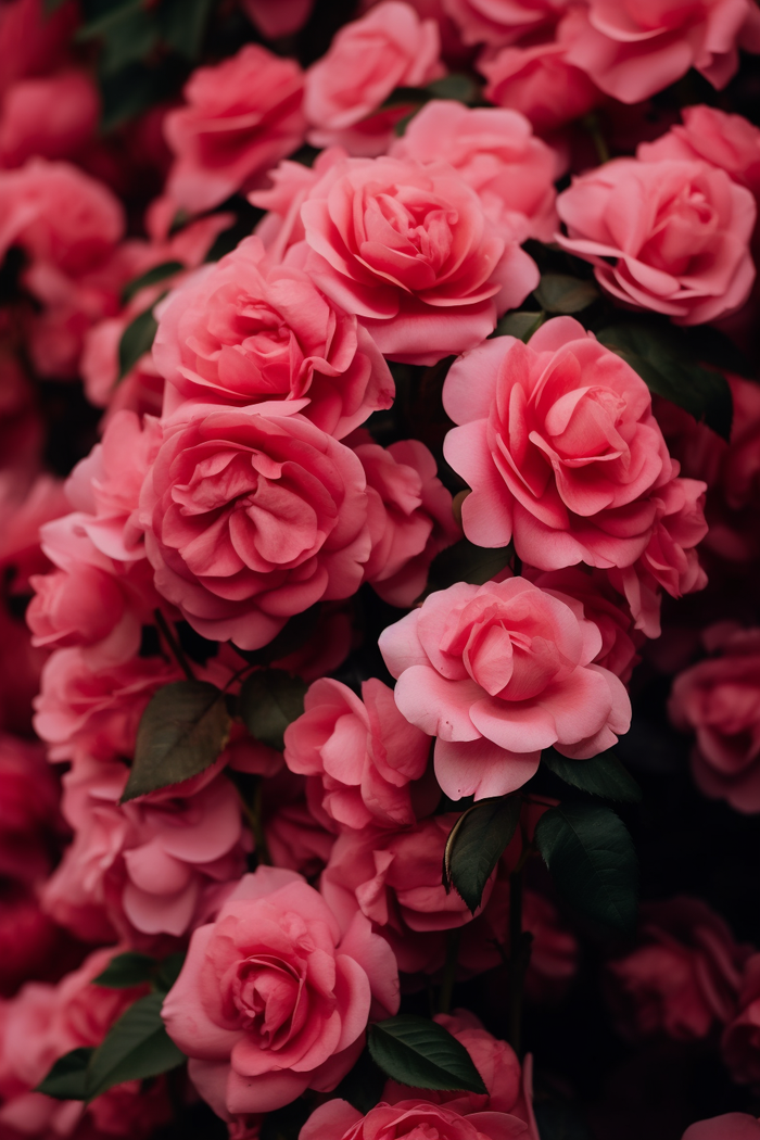 粉红茶花摄影图(2688x4032)