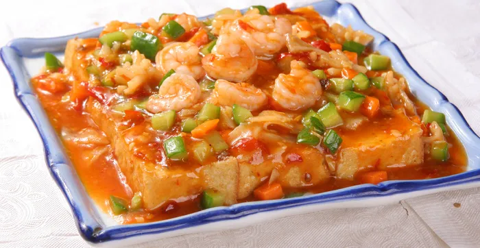 三鲜五珍豆腐