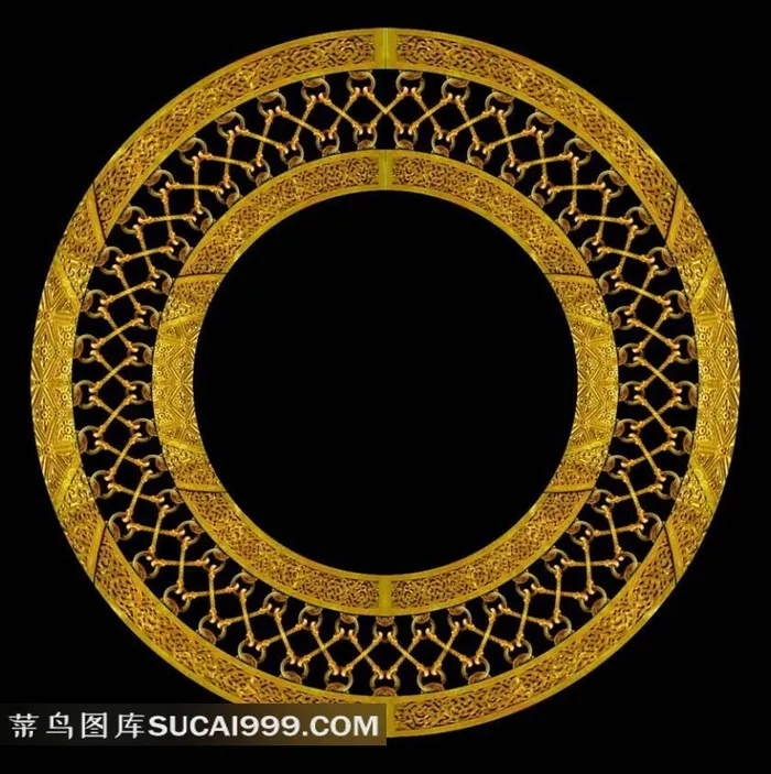 中国古典物件圆环