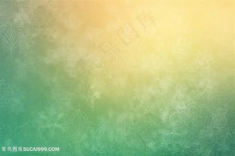 青绿色花纹底纹斑驳模糊背景