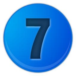 数字 7免抠(256x256)