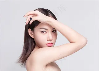 人像妆容美肤展示图