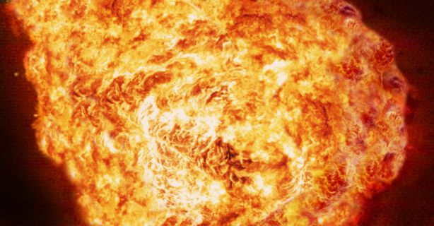 爆炸烈火熊熊 爆炸烈火熊熊