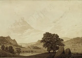 卡斯帕·大卫·弗里德里希风景作品素材