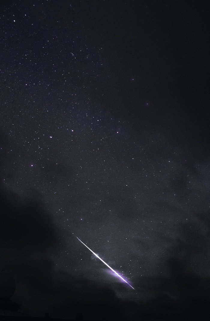 黑色星空摄影素材