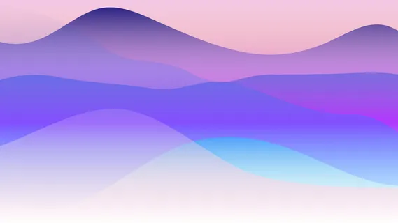 极简剪纸波浪弥散光渐变背景图设计素材