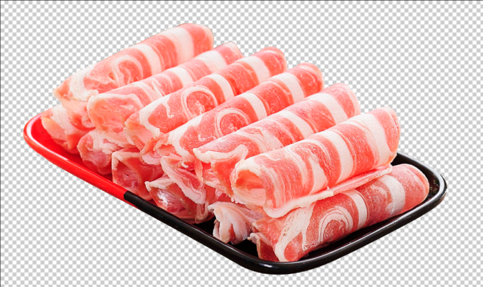 羊肉片免扣素材psd模版下载