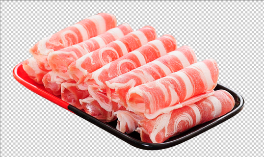 羊肉片免扣素材