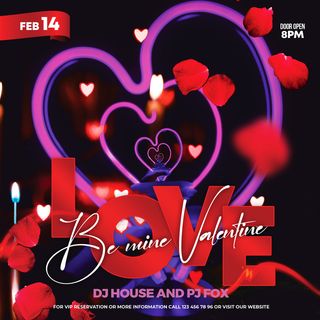 2.14情人节爱情psd模式