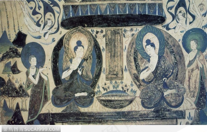 敦煌莫高窟-释加多宝佛