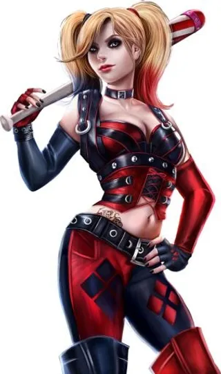 哈雷奎因 PNG免抠