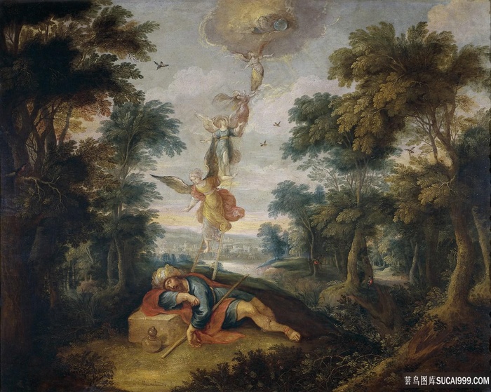 弗朗肯弗朗斯二世雅各布的比例尺油画图片