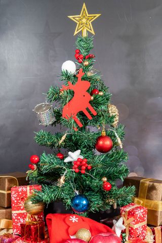 圣诞节圣诞小树圣诞球装饰