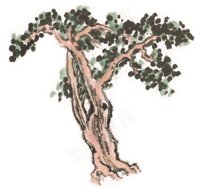 古树文化艺术素材