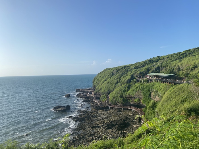 海岛海岸风景
