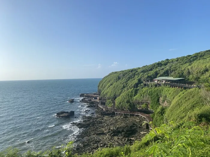 海岛海岸风景