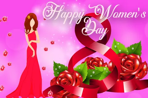 三八妇女节女神节psd背景