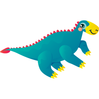 卡通恐龙生日宝宝宴派对素材恐龙派对免扣素材