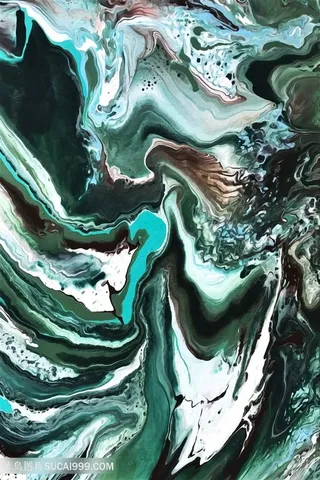 彩色抽象时尚艺术挂画