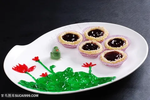 蓝莓蛋挞的美食图片 蓝莓蛋挞的美食图片