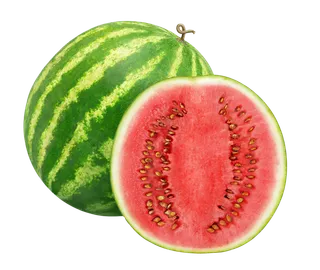 西瓜 (10)水果超市商品白底图免抠实物摄影png格式图片透明底