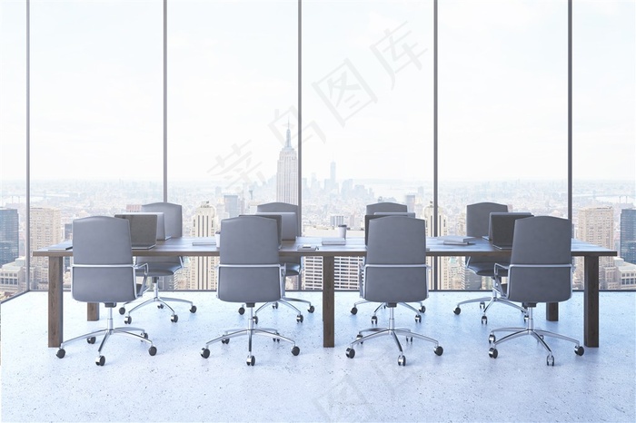 时尚简约办公室装修素材高清图