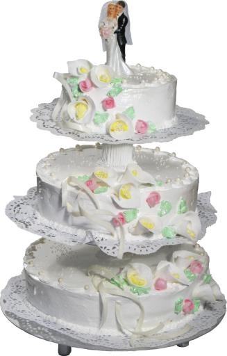 结婚蛋糕 PNG免抠