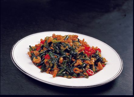 CXC01595黄瓜皮炒生肠28元