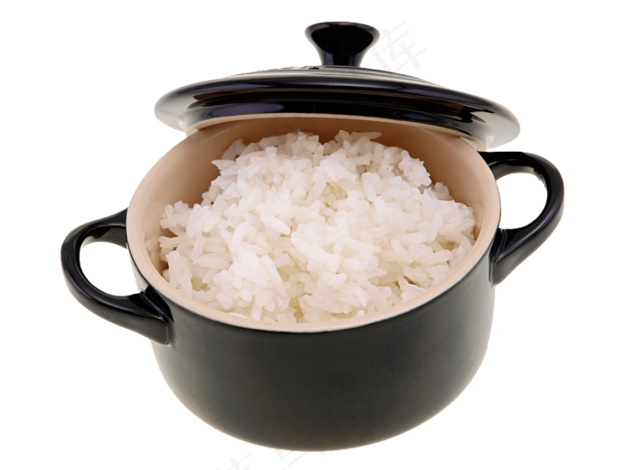 米饭大米饭水清水白米饭免抠
