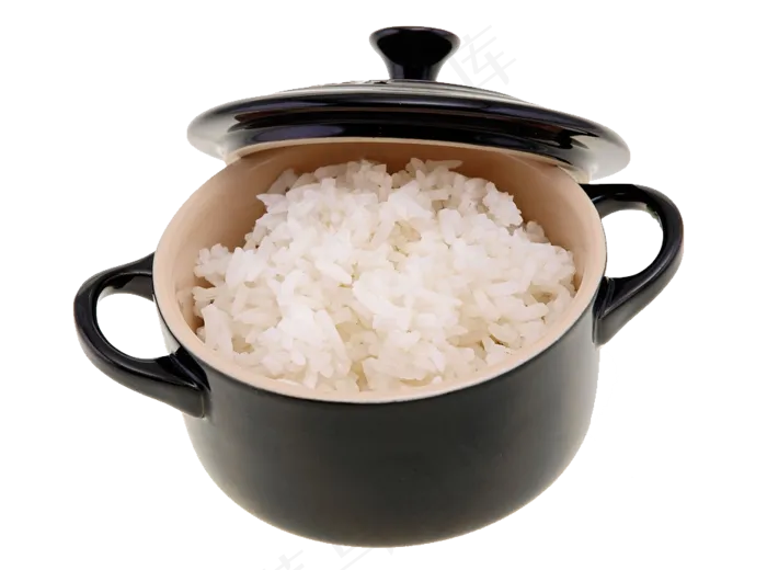 米饭大米饭水清水白米饭免抠