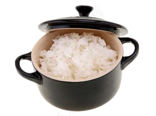 米饭大米饭水清水白米饭免抠