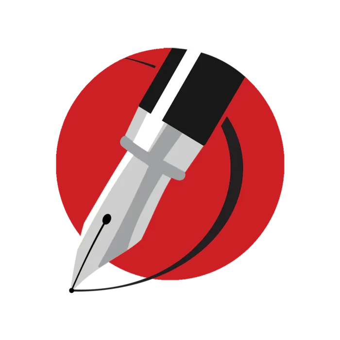 钢笔图标书写书法卡通简笔少儿兴趣班