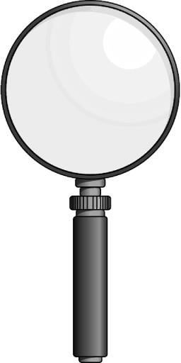 放大镜 PNG 图像免抠