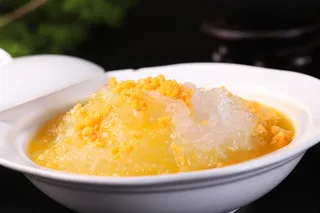 金汤蟹黄烩燕窝 (2)