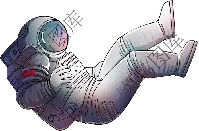 宇航员高清图psd模版下载