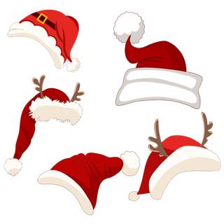 圣诞圣诞节帽子套图