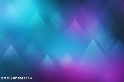 蓝紫色几何多边形背景高清图片 蓝紫色几何多边形背景高清图片