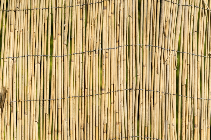 竹墙护栏纹理背景图片
